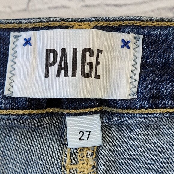 Paige woman’s Denim Jimmy Jimmy shorts blue size 27 - Picture 8 of 13